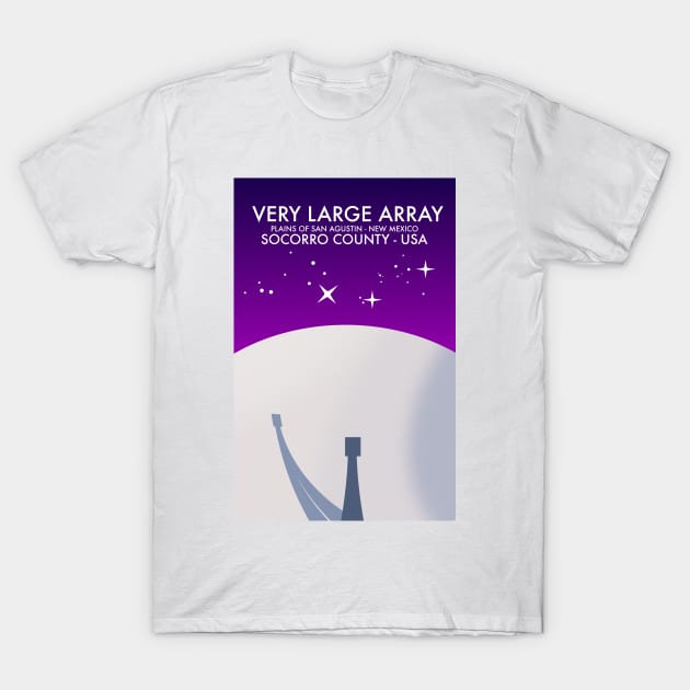 Very Large Array USA T-Shirt by nickemporium1